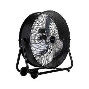 Circulador De Ar Industrial Com Rodas 185W Preto 127V - Imagem 6