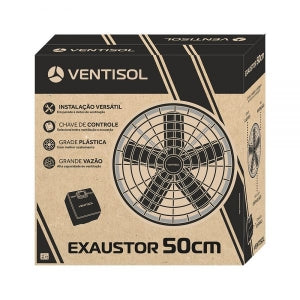 Exaustor Axial Ventisol 50cm 127V - Imagem 9