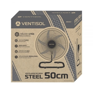 Ventilador de Mesa Ventisol Steel 50cm Preto 127/220V - Imagem 8