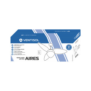Ventilador de Teto Ventisol Aires 3 Pás CV3 Branco 220V - Imagem 9
