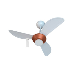 Ventilador de Teto Ventisol Mistral Led Inverter C/Cont. Bronze/Branco Bivolt - Imagem 7