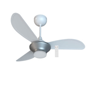 Ventilador de Teto Ventisol Mistral Led Inverter C/Cont. Cinza/Branco Bivolt - Imagem 5