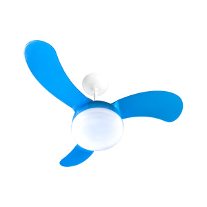 Ventilador de Teto Ventisol Petit 3 Pás CV3 Azul 220V - Imagem 6