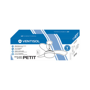 Ventilador de Teto Ventisol Petit 3 Pás CV3 Azul 220V - Imagem 9