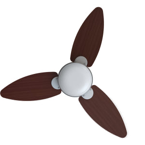 Ventilador De Teto Ventisol Elluz Inverter C/Cont. Tabaco/Cinza Bivolt - Imagem 6