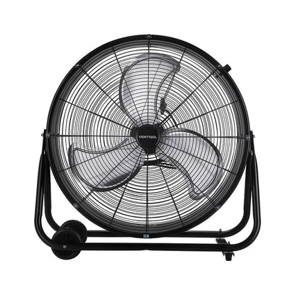 Circulador De Ar Industrial Com Rodas 185W Preto 220V - Imagem 3