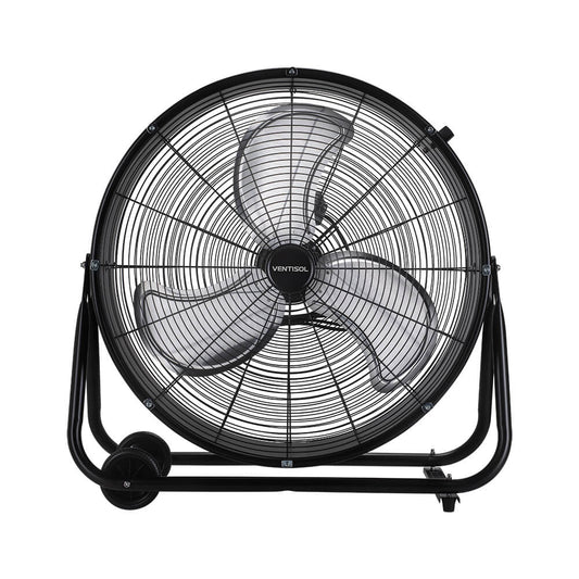 Circulador De Ar Industrial Com Rodas 185W Preto 220V - Imagem 3