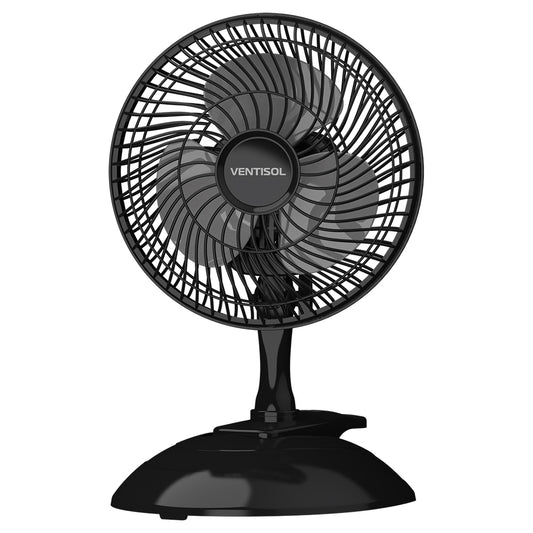 Micro Ventilador Ventisol 20cm 127v Black - Imagem 3