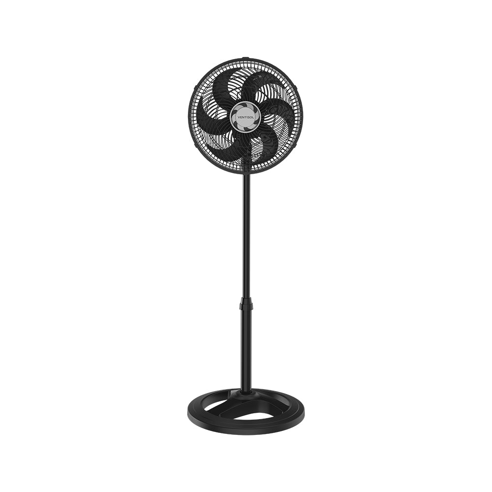 Ventilador de Coluna Ventisol Turbo 6 Pás 30cm Preto 220V - Imagem 3