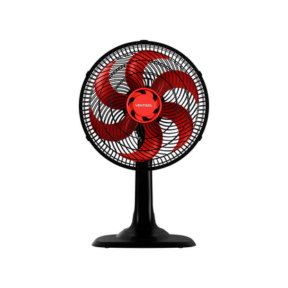 Ventilador de Mesa Ventisol Turbo 6 Pás 30cm Vermelho 220V - Imagem 3