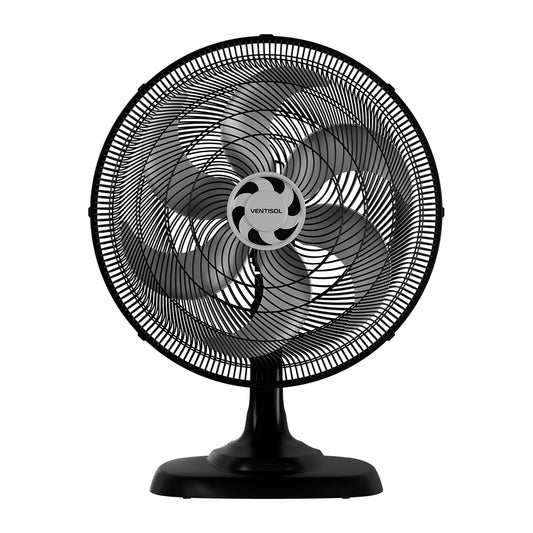Ventilador de Mesa Ventisol Turbo 6 Pás 50cm Preto 220V - Imagem 3