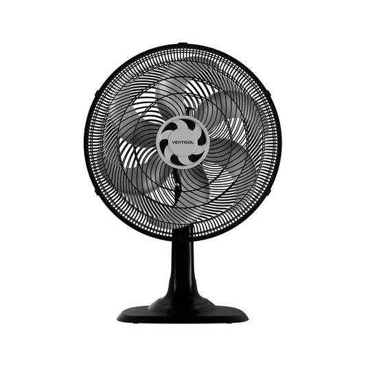 Ventilador de Mesa Ventisol Turbo 6 Pás 40cm Preto 220V - Imagem 3