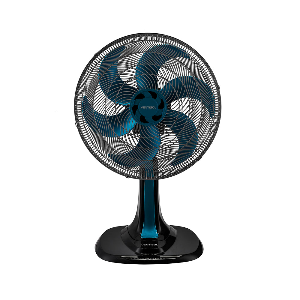 Ventilador de Mesa Ventisol Turbo 6 Pás 30cm Azul 220V - Imagem 3