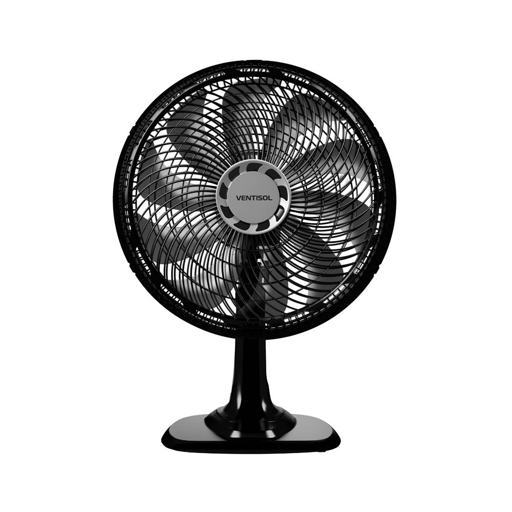 Ventilador de Mesa Ventisol Turbo 10P 40cm Preto/Cinza 220v - Imagem 3