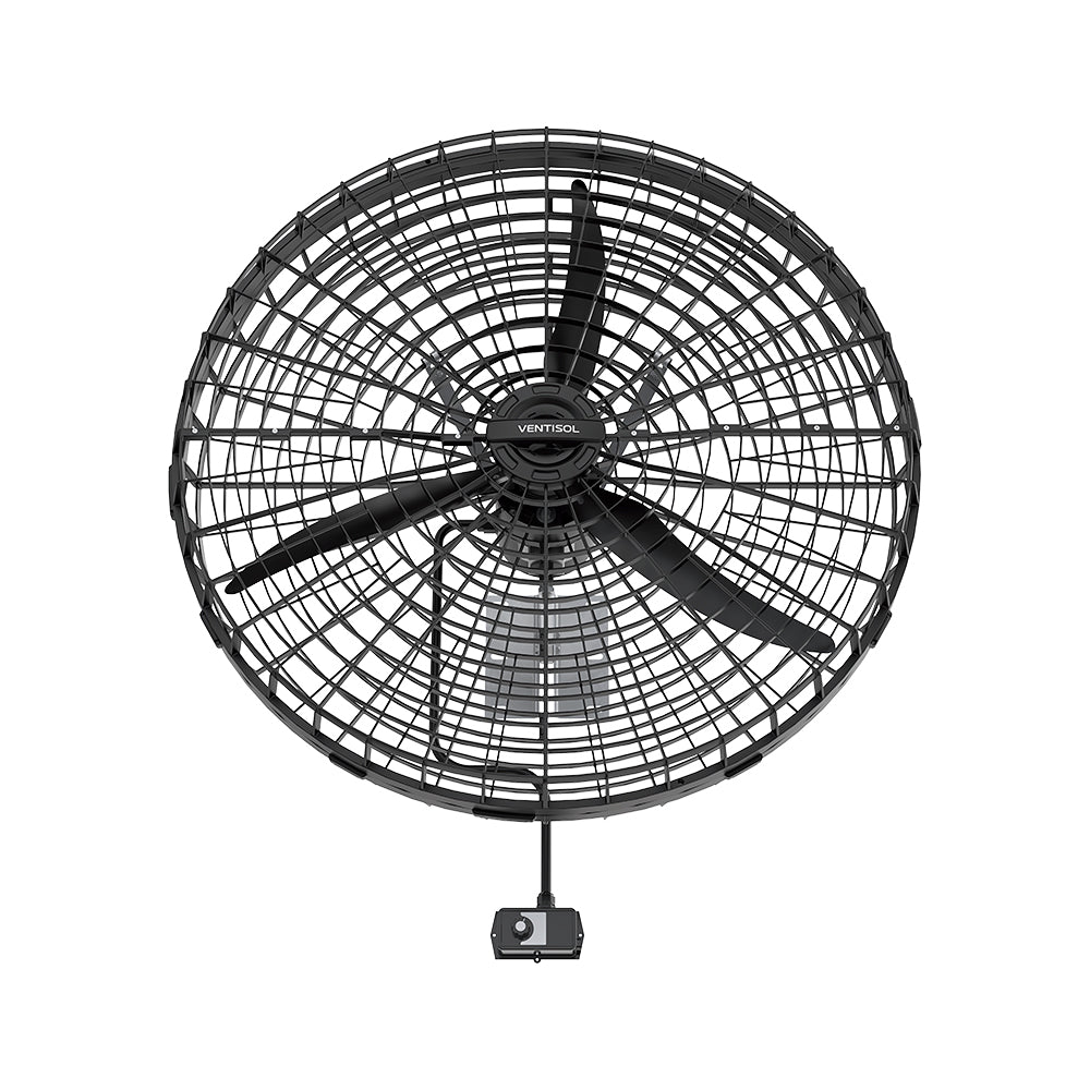 Ventilador De Parede Ventisol 1 Metro 1/2CV Preto 220V VP1M2 - Imagem 3