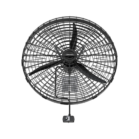 Ventilador De Parede Ventisol 1 Metro 1/2CV Preto 220V VP1M2 - Imagem 3