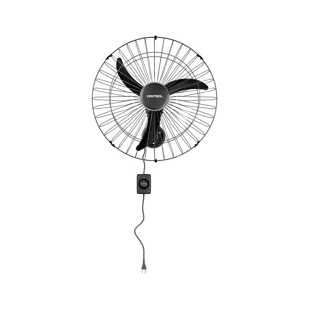 Ventilador De Parede Ventisol 60cm 200W Preto 127V/220V - Imagem 3