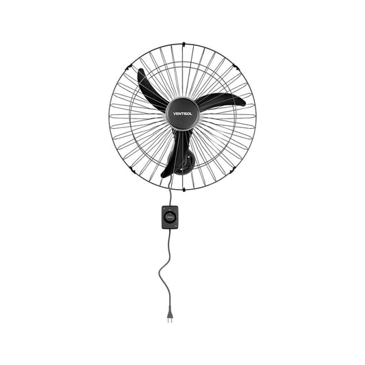 Ventilador De Parede Ventisol 60cm 200W Preto 127V/220V - Imagem 3