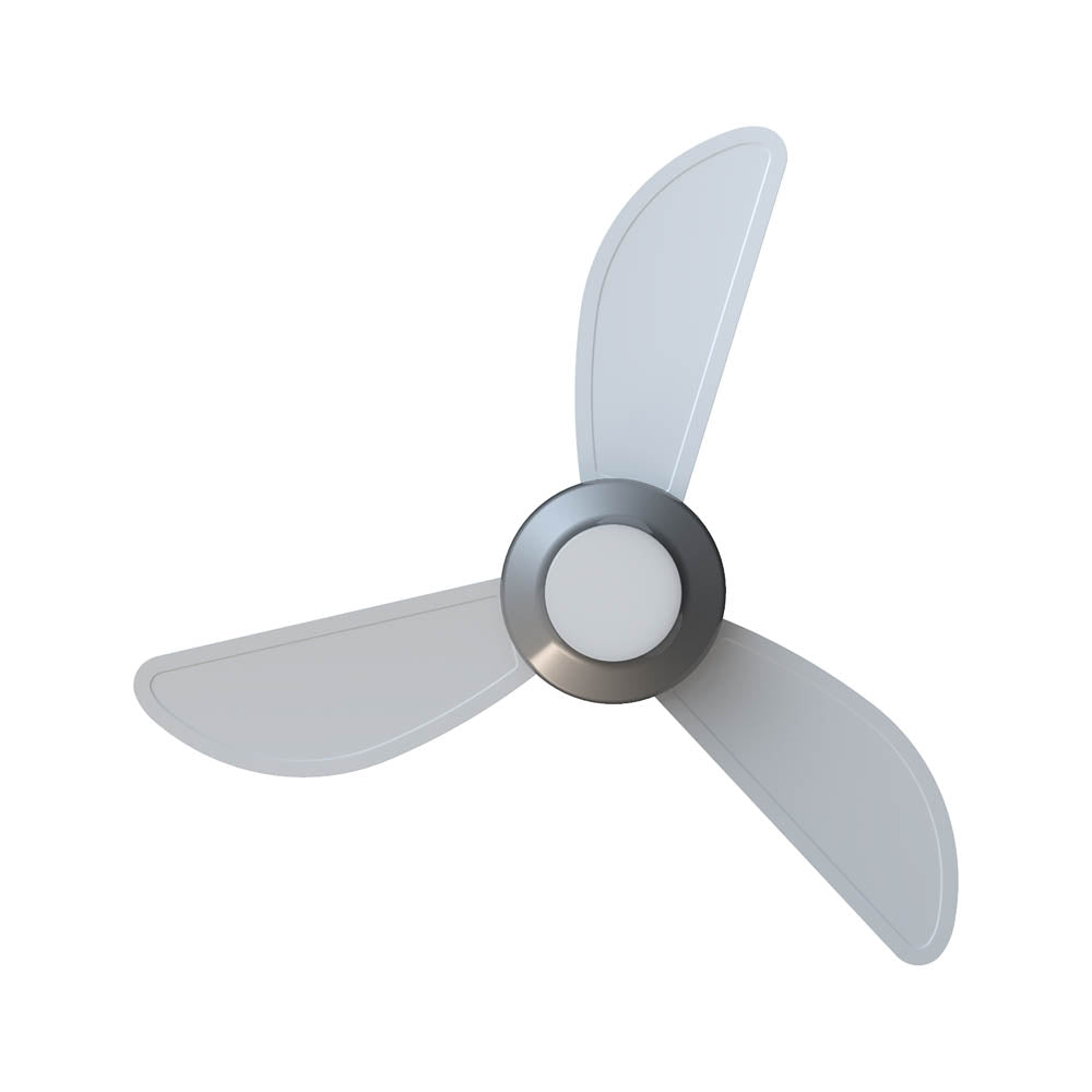 Ventilador de Teto Ventisol Mistral Led Inverter C/Cont. Cinza/Branco Bivolt - Imagem 4