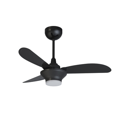 Ventilador de Teto Ventisol Mistral Led Inverter C/Cont. Preto Bivolt - Imagem 3