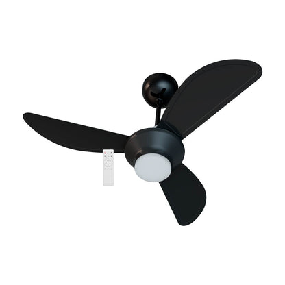 Ventilador de Teto Ventisol Mistral Led Inverter C/Cont. Preto Bivolt - Imagem 4