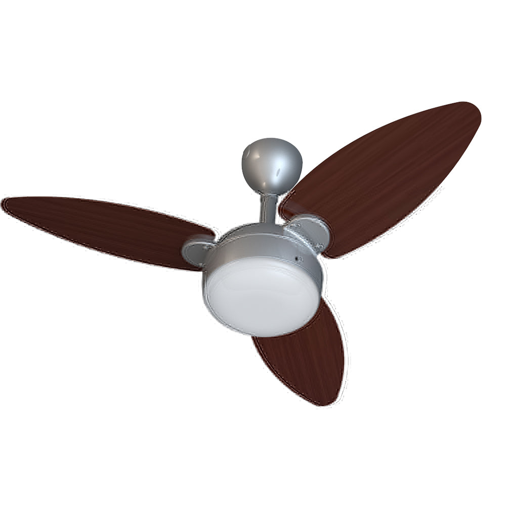 Ventilador De Teto Ventisol Elluz Inverter C/Cont. Tabaco/Cinza Bivolt - Imagem 3