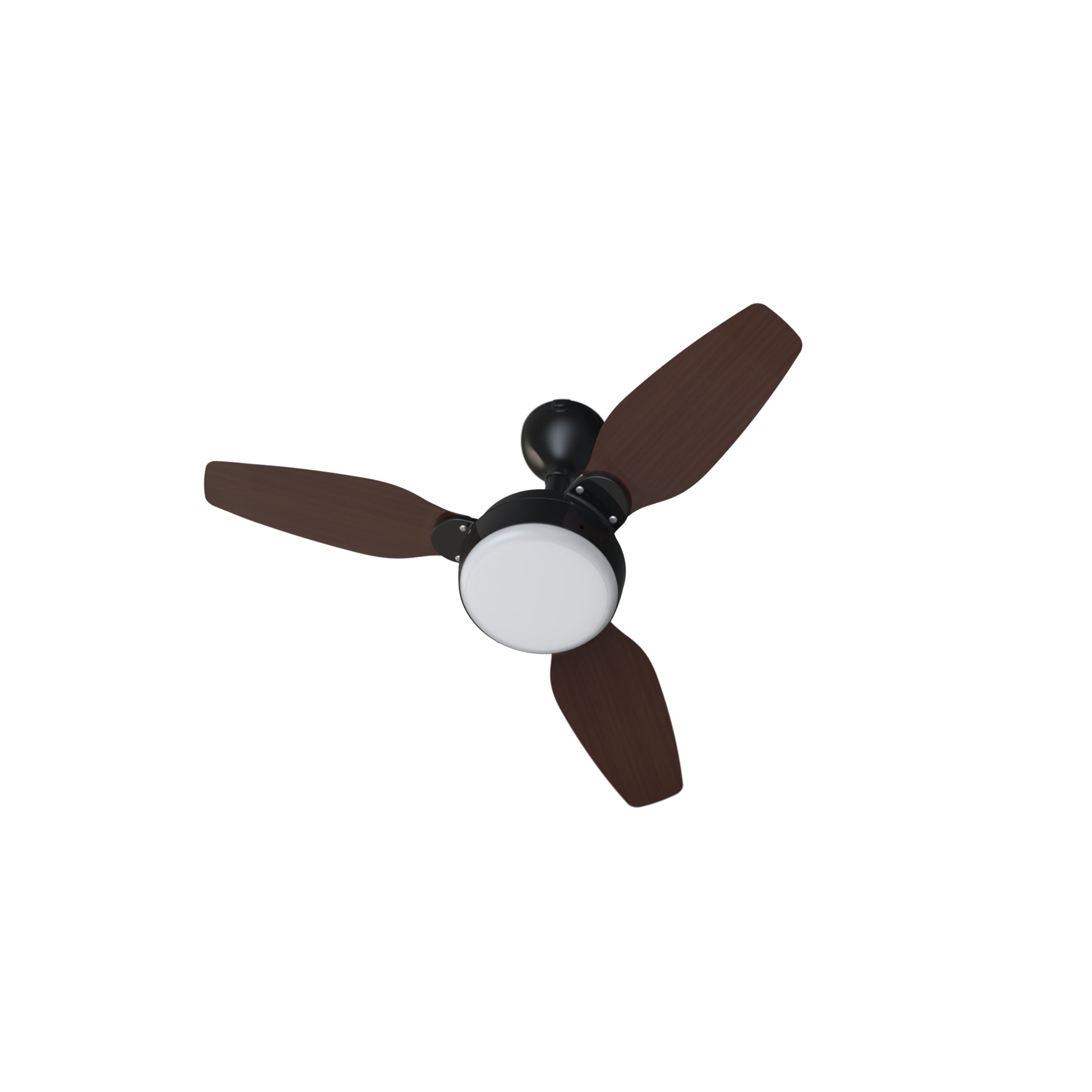 Ventilador de Teto Ventisol Legacy Led Inverter C/Cont. Preto/Tabaco Bivolt - Imagem 4